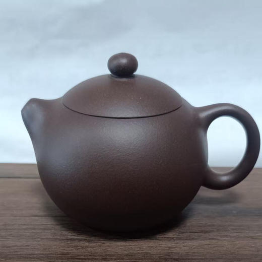 宜兴原矿紫砂 紫泥 手工西施壶 商品图0