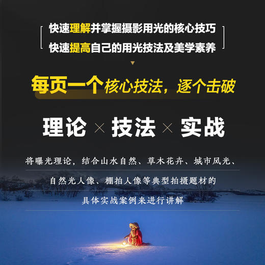 摄影用光核心技法 摄影书籍入门自学摄影用光技巧基础教程数码自然光人像摄影风景花卉美食棚拍人造光布光 商品图1