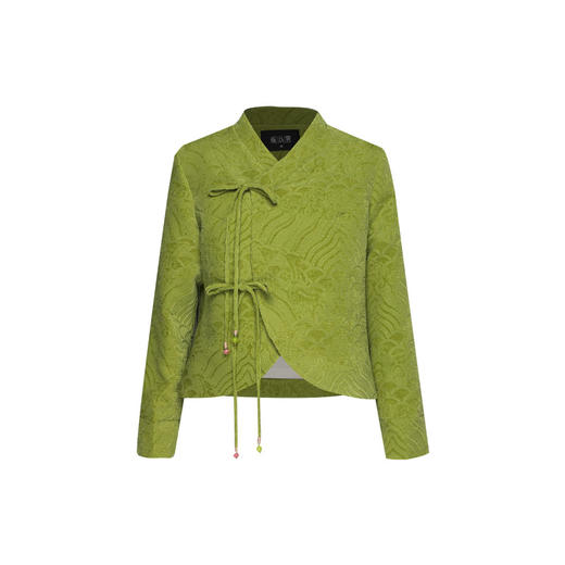 新中式设计 | 帘青提花外套 | 现货加急发 商品图8