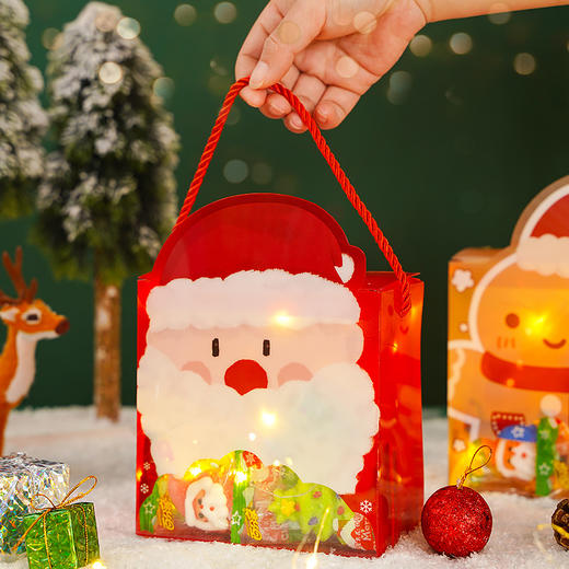 【暖冬圣诞糖果礼盒】圣诞节创意卡通糖果棉花糖休闲小零食送儿童男女生礼物。ry 商品图2