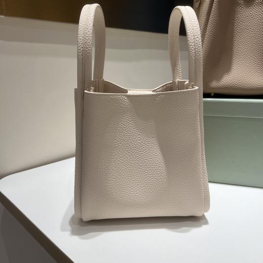 E754菜篮子包 荔枝纹 水桶包   头层牛皮手提包麦子同款 商品图4