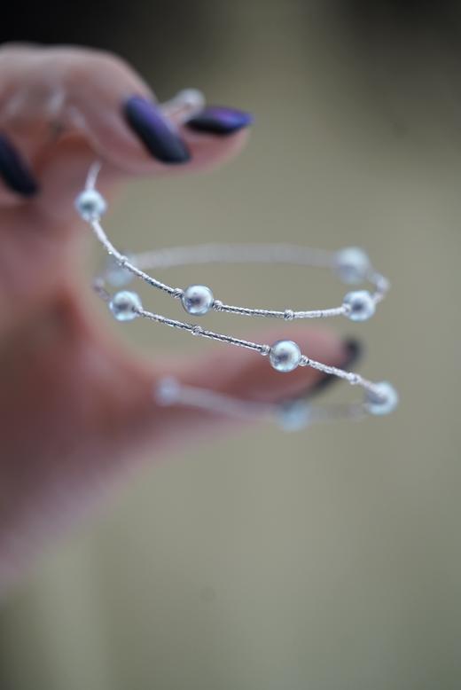 Akoya蓝玫瑰手镯「满天星」 商品图1