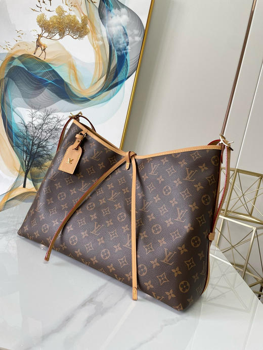 秋冬特惠💰880 原单LV M46197 尺寸：39x30x15cm CARRYALL 中号老花子母包 商品图1