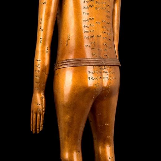 宇达青铜全铜摆件《千年一遇 针灸铜人》国礼限量缩小版 艺术装饰 商品图4