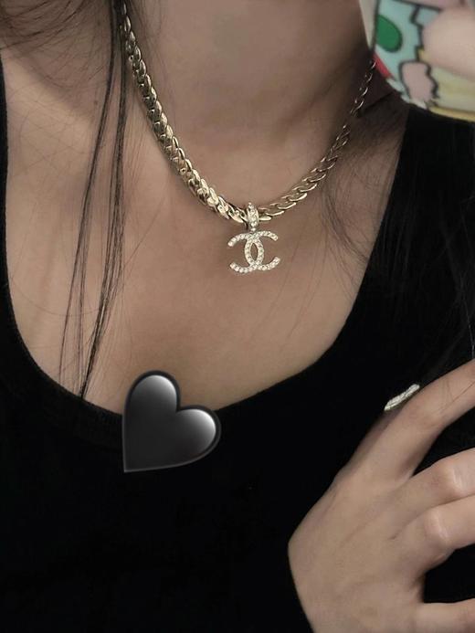 香奈儿24春夏最新款系列链条吊c项链（XTY） 商品图6