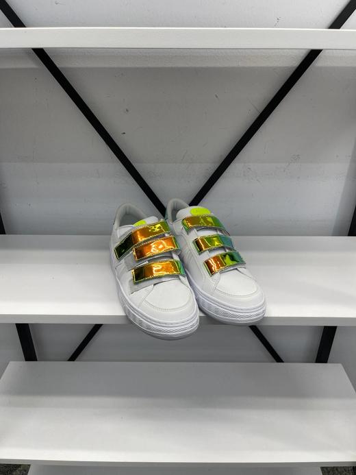 瑕疵Lacoste/法国鳄鱼 女士魔术贴运动休闲板鞋(试穿痕迹 无鞋盒) 商品图0