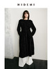 HIDEMI 节日系列极简设计感前后两穿纽扣式宽肩收腰长款多穿式连衣裙大衣外套 商品缩略图0