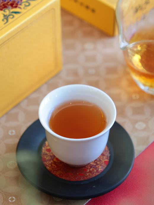 压箱底贵客茶 老树白茶 10年陈寿眉 福鼎老白茶茶叶 礼盒装 120克/24泡 商品图5