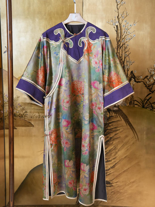 B241919-T香云纱连衣裙 商品图0