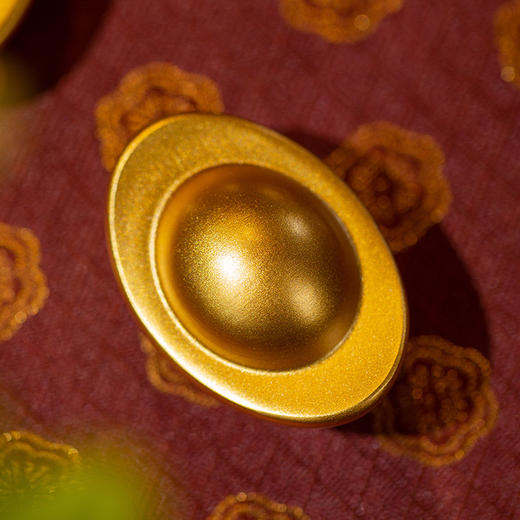 朱炳仁 元宝 一锭发财 摆件 商品图2