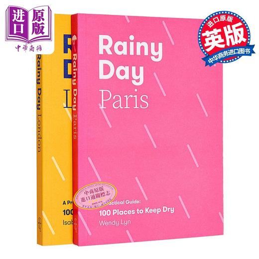 【中商原版】雨天旅游实用指南 伦敦和巴黎雨天可做的100件事 Rainy Day London and Paris 英文原版 Isabelle Aron 商品图0