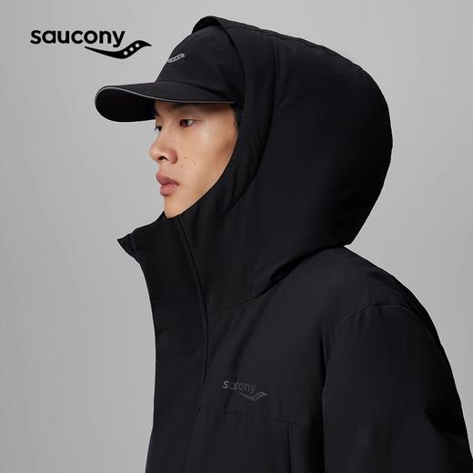 Saucony索康尼 男款秋冬运动舒适保暖锁温长款羽绒服 商品图3