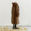 【电影胶片】2024秋冬氛围感时尚百搭棕色复古设计师韩系毛呢大衣外套！ 商品缩略图1