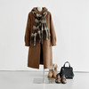 【电影胶片】2024秋冬氛围感时尚百搭棕色复古设计师韩系毛呢大衣外套！ 商品缩略图4