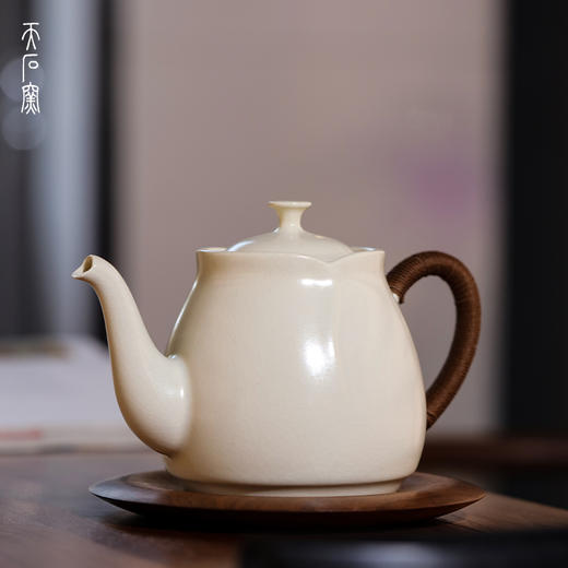 问鼎天石窑草木灰釉笑樱壶 商品图0