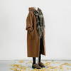 【电影胶片】2024秋冬氛围感时尚百搭棕色复古设计师韩系毛呢大衣外套！ 商品缩略图0