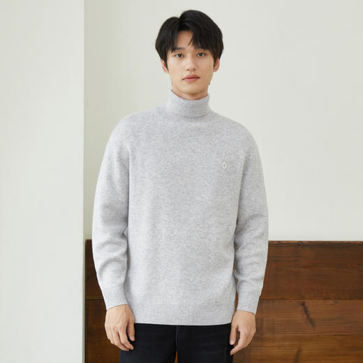 gxg.jeans男装冬毛衣男基础打底高领休闲针织衫 热卖毛衫 商品图2