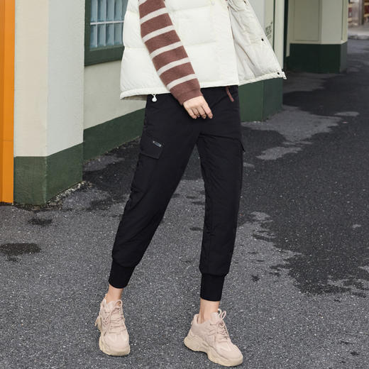 半身缘女裤 冬季工装&保暖束脚羽绒裤254302U10302635 商品图4