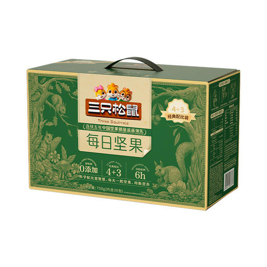 【三只松鼠】 每日坚果（30袋装） 上喜 商品图2