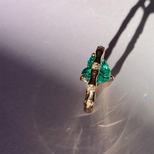 LHWINDSOR 原创设计帕拉伊巴爱心戒指 商品图3