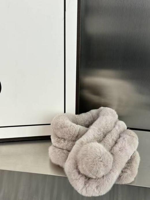 真真真兔毛保暖围脖无异味超柔 商品图12