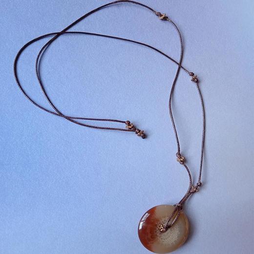 LHWINDSOR 原创设计枫糖配色项链珠串项链平安扣项链 商品图4