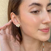 LHWINDSOR 原创设计创意双面爱心饼干耳环 商品缩略图4