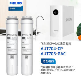  飞利浦（PHILIPS）AUT2011常换CP和GAC滤芯两只