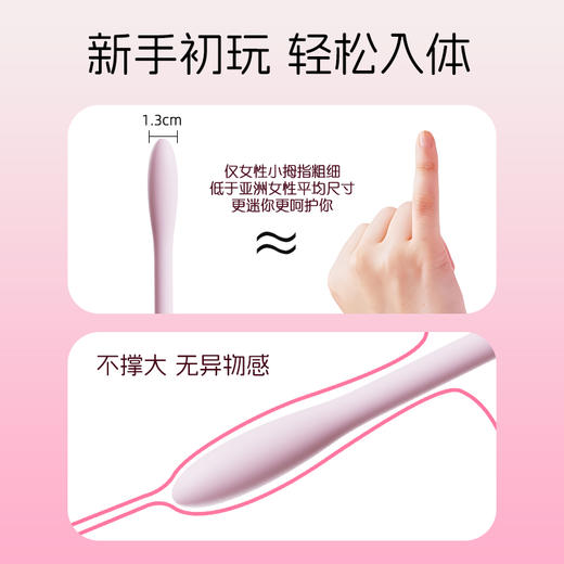 YY HORSE/歪歪马小纤蛋新手入体情侣远程遥控穿戴低分贝强震跳蛋 商品图2