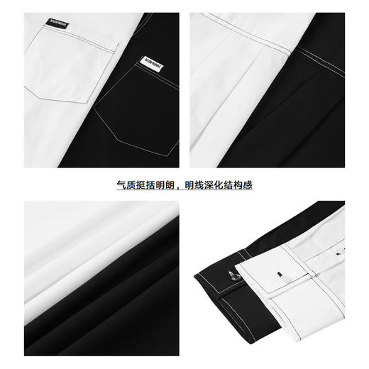 gxgjeans男装春季热卖长袖衬衫 衬衫 JE1030088A 商品图3