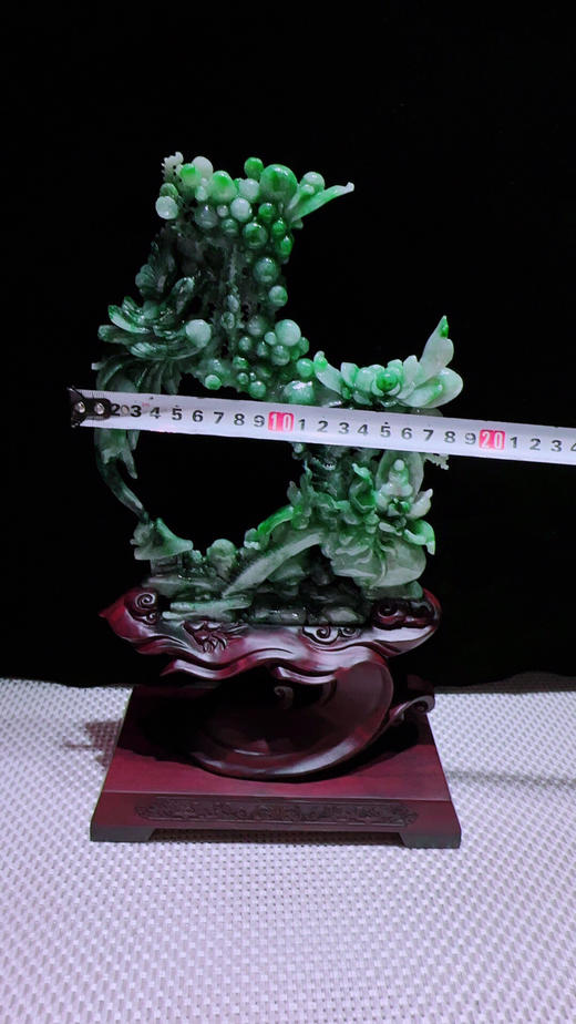 620657翡翠摆件【富贵满堂 鸟语花香】 商品图2