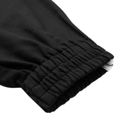 gxg.jeans男装冬季侧缝拼接松紧腰黑色束脚休闲裤男 商品图4