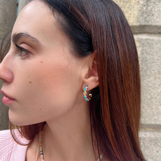 LHWINDSOR  原创设计水影耳环小众时尚耳环 商品图7