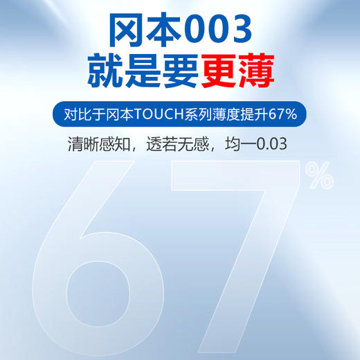 冈本 003白金超薄安全套 商品图1