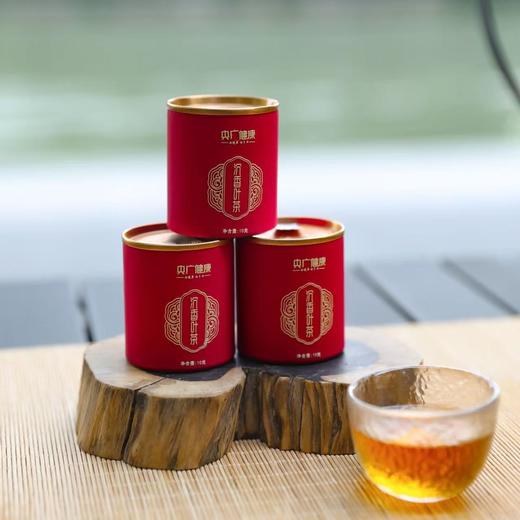 央广健康奇楠沉香叶茶 10年树龄 150g小罐礼盒装 商品图4
