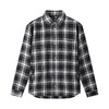 gxgjeans男装  春秋季热卖黑白格衬衣翻领长袖衬衫男JED10308764 商品缩略图4