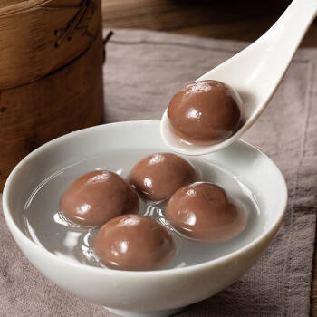 缸鸭狗 1926 可可花生小汤圆144g*2 24只 网红小吃汤圆 早餐 小圆子奶茶甜品 商品图2