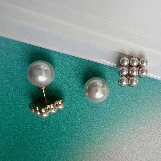 LHWINDSOR 原创设计创意双面爱心饼干耳环 商品图2