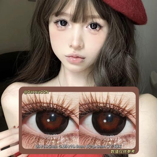 Lvycon半年抛·暗黑天使·14.5mm(着色参考14.4mm) 0-1000度(有525/575) 韩产进口·(建议佩戴3-4个月左右更换) 商品图0