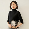 【自】全新升级【铂金会员275/天猫379/差价104】(15025) 洛诗琳卷边堆堆领山羊绒打底衫秋冬新款简约百搭套头针织衫 商品缩略图4