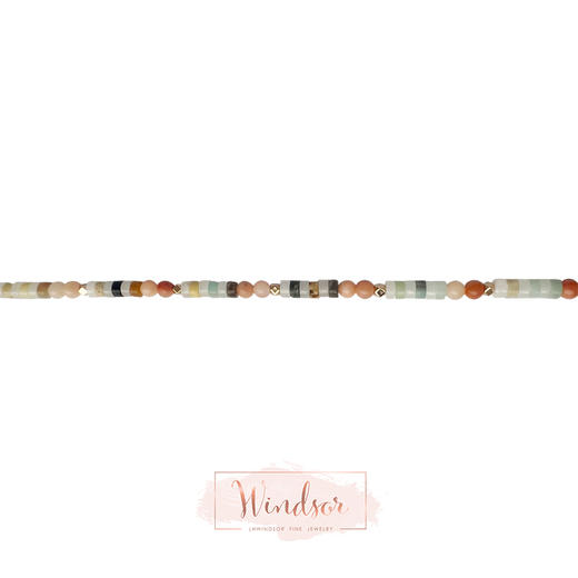 LHWINDSOR Fine Jewelry  sand dune 沙丘配色珠串项链 商品图0
