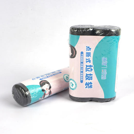 【自营】蓝漂点断式垃圾袋50只*2卷LP-28872 商品图0