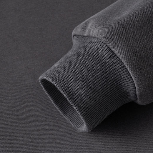 罗蒙男士秋冬加绒加厚卫衣金丝线绣花卫衣男秋冬保暖男上衣休闲百搭 商品图7