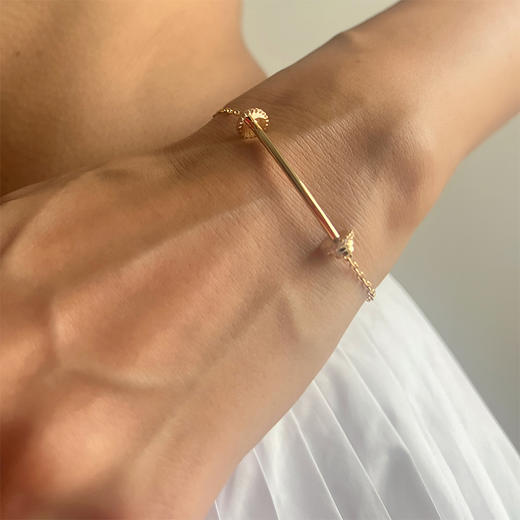 LHWINDSOR 原创设计运动系列微笑的杠铃手链项链耳钉套装 商品图4