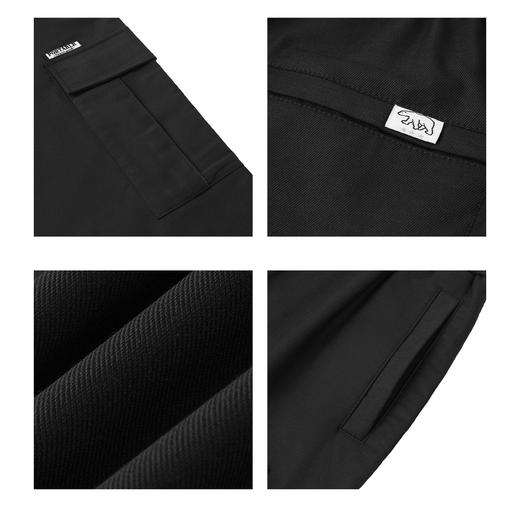 gxg.jeans男装秋季收口黑色工装休闲长裤JEX10201113 商品图3