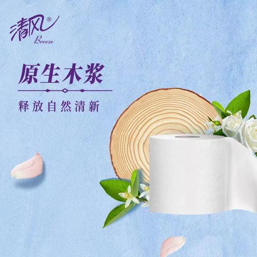 清风花萃臻品4层200克/卷*10卷筒卫生纸 商品图3