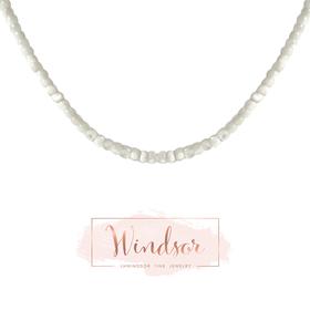 LHWINDSOR温莎珠 Fine Jewelry贝壳珠串项链白色粉色
