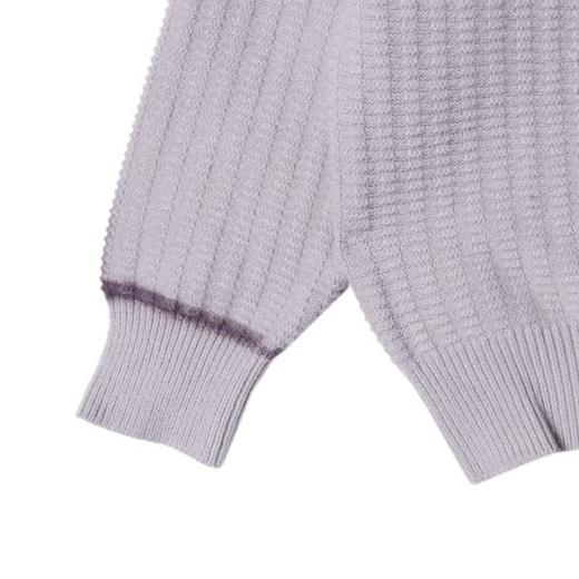 秋冬季新款时尚个性美式街头慵懒风明线毛衣圆领套头百搭针织衫 商品图4