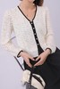 G08833#撞色领泡泡衫 商品缩略图2