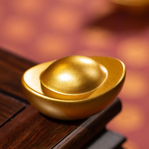 朱炳仁 元宝 一锭发财 摆件 商品图1